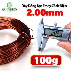 Dây Đồng Bọc Emay Cách Điện Size 2.00mm