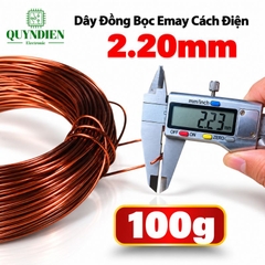 Dây Đồng Bọc Emay Cách Điện Size 2.20mm