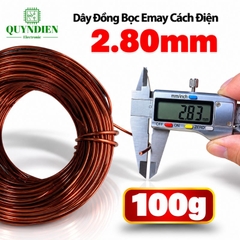 Dây Đồng Bọc Emay Cách Điện Size 2.80mm