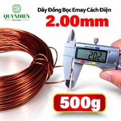 Dây Đồng Bọc Emay Cách Điện Size 2.00mm
