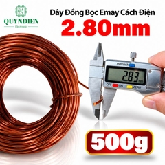 Dây Đồng Bọc Emay Cách Điện Size 2.80mm