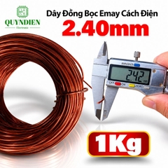 Dây Đồng Bọc Emay Cách Điện Size 2.40mm