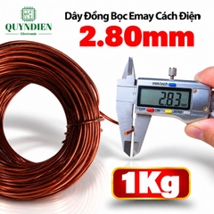 Dây Đồng Bọc Emay Cách Điện Size 2.80mm
