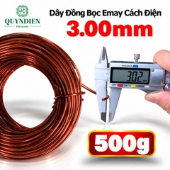 Dây Đồng Bọc Emay Cách Điện Size 3.00mm