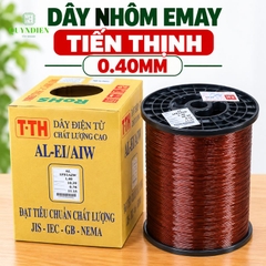 Dây Nhôm Bọc Emay Tiến Thịnh Size 0.40mm
