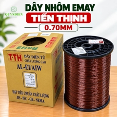 Dây Nhôm Bọc Emay Tiến Thịnh Size 0.70mm