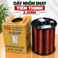 Dây Nhôm Bọc Emay Tiến Thịnh Size 2.50mm