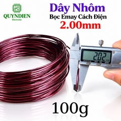 Dây Nhôm Bọc Emay Tiến Thịnh Size 2.00mm