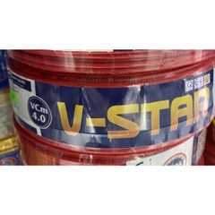 Dây Điện VĨNH THỊNH V-STAR VCm 4.0 đơn mềm ( giá 1mét )