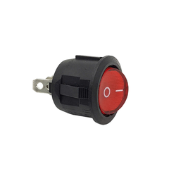 Công Tắc Tròn Có Đèn KCD1  6A-250V lỗ khoét 21mm - Linh kiện điện tử Quỳnh Diễn