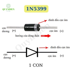 Diode Diot chỉnh Lưu 1N5399 - 1.5Ampe-1000v