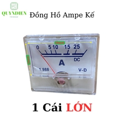 Đồng hồ Ampe kế đo dòng diện DC loại kim