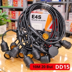 Dây Treo Đui Đèn Trang Trí Đúc Liền Dây Kín Nước E27 SOPOKA