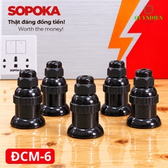Đuôi đèn chịu mưa ngoài trời ren Xoán E27 SOPOKA