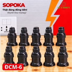 Đuôi đèn chịu mưa ngoài trời ren Xoán E27 SOPOKA