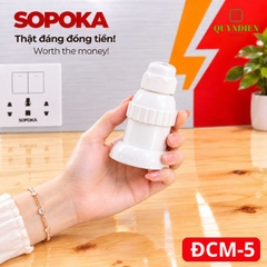 Đuôi đèn chịu mưa ngoài trời ren Xoán E27 SOPOKA