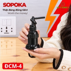 Đuôi đèn chịu mưa ngoài trời ren Xoán E27 SOPOKA
