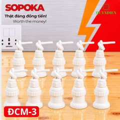 Đuôi đèn chịu mưa ngoài trời ren Xoán E27 SOPOKA