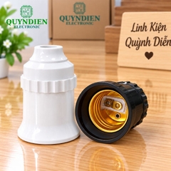 Đuôi bóng đèn ren vặn xoáy E27 loe trong nhà SOPOKA