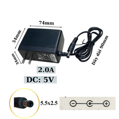 Bộ chuyển đổi nguồn điện sang DC 5V 12V 2A nguồn adapter