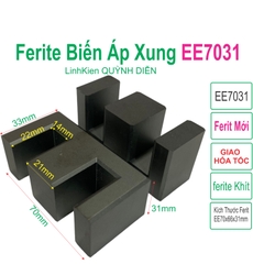 Lõi Biến Áp Xung EE70 Nằm (9+9) Chân