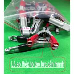 Kẹp Bình ắc quy có bao kẹp chì xám tốt loại 1 (túi 10 cặp)