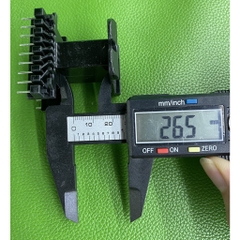 Khuôn biến áp xung EE4220 (9+9) Vuông Đứng
