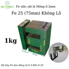 Fe sắt silic EI lá mỏng - gói 1kg