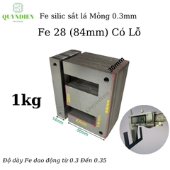 Fe sắt silic EI lá mỏng - gói 1kg