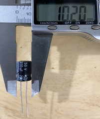 Tụ hóa 220uf 50v màu ngẫu nhiên (túi 10 con) 10x13mm