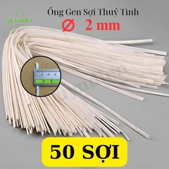Ống gen cách điện sợi thủy tinh size 2mm