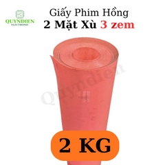Giấy Cách Điện Hồng Khổ 1 Mét Dày 0.3mm