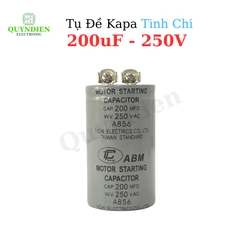Tụ Đề Khởi Động Tinh Chi 200uF 250VAC