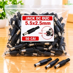 Jack Sạc DC Chui Đực 5.5x2.5mm