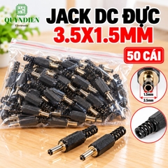 Jack Sạc DC Chui Đực 3.5x1.5mm Loại Nhỏ