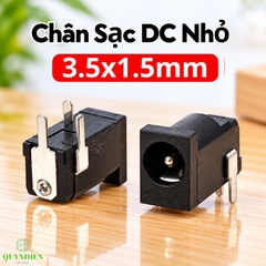 Jack Sạc DC 3.5/1.5mm Loại Nhỏ