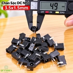 Jack Sạc DC 3.5/1.5mm Loại Nhỏ