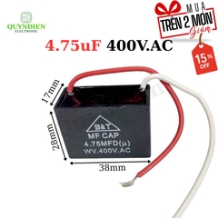 Tụ Đề Kapa Vuông B&T 4.75uF 400VAC