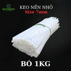 Keo Nến Nhỏ 7mm Màu Trắng