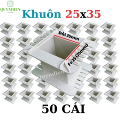 Khuôn nhựa quấn biến áp Fe silic 25x35mm