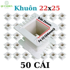 Khuôn nhựa quấn biến áp Fe silic 22x25mm