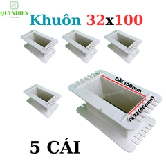 Khuôn nhựa quấn biến áp Fe silic 32x100mm