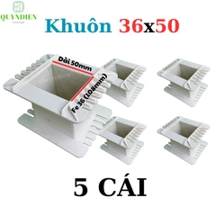 Khuôn nhựa quấn biến áp Fe silic 36x50mm