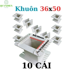 Khuôn nhựa quấn biến áp Fe silic 36x50mm