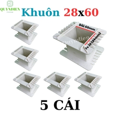 Khuôn nhựa quấn biến áp Fe silic 28x60mm
