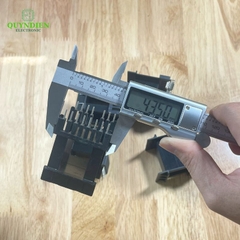 Khuôn Biến Áp Xung EE6527 Nằm Đen (8+8 Chân)