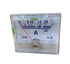 Đồng hồ Ampe kế đo dòng diện DC loại kim