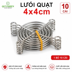 Tấm lưới bảo vệ quạt tản nhiệt 4x4cm