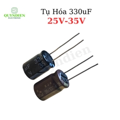 Tụ Hóa 330uF 25V 35V