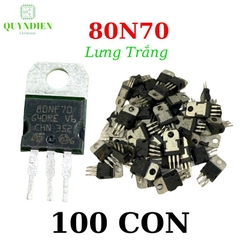 Mosfet 80N70 tháo máy Lưng Trắng